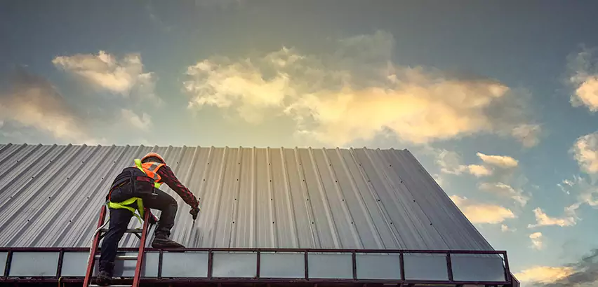 Commercial Built-Up Roof Installation in Burlington