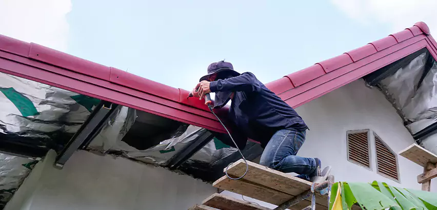 Rain Gutter Repair in Burlington
