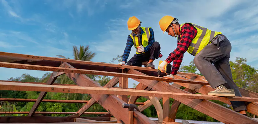 Mobile Home Roof Truss Repair in Burlington