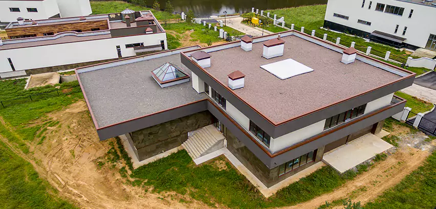 Flat Roof Replacement in Burlington