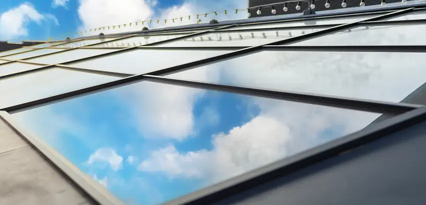 Flat Roof Skylight Installation in Burlington